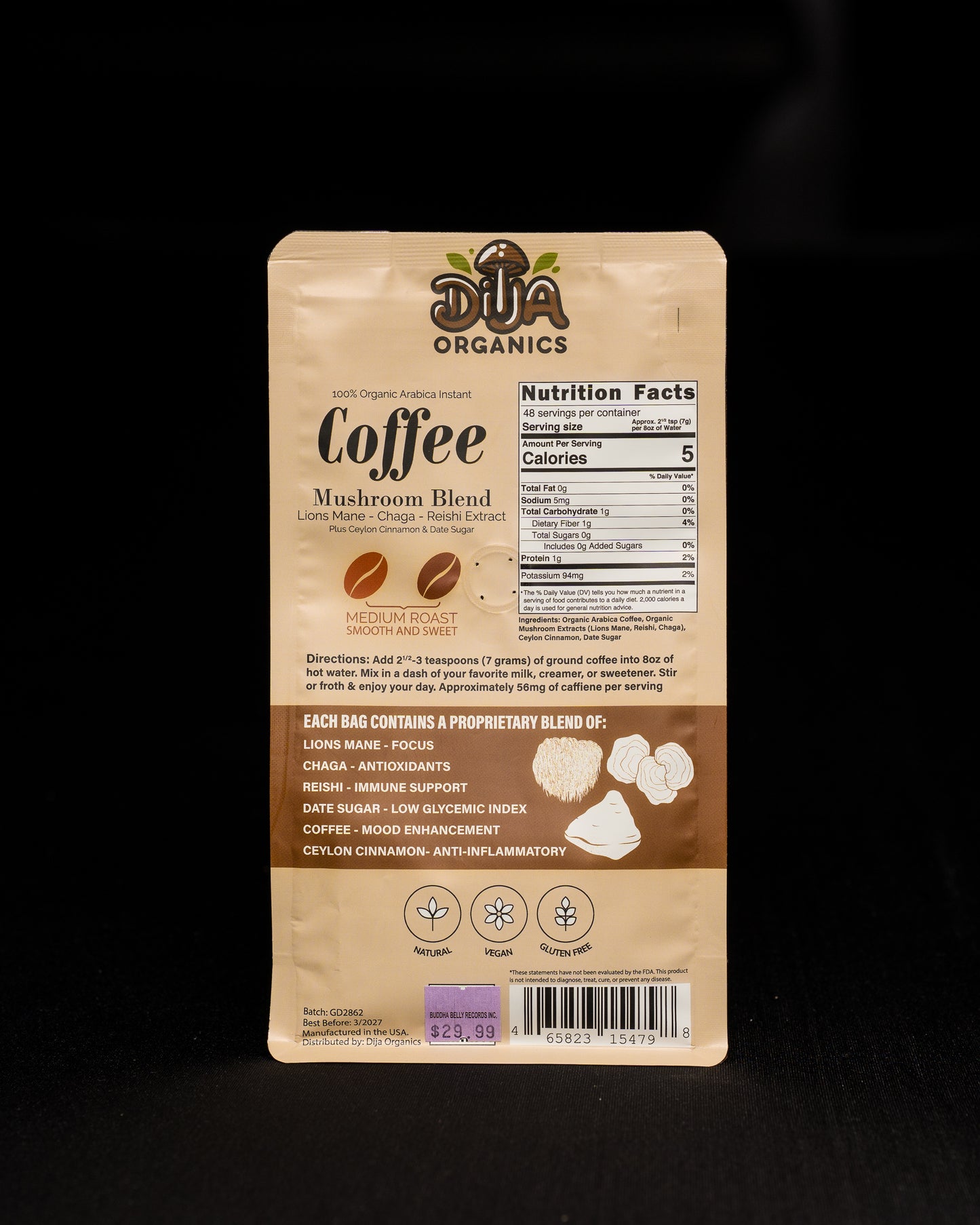 Mushroom Coffee Blend